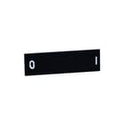 Schneider Electric - Harmony XB Tekstschild vr drukknop/signaallamp Etiket Zby02178