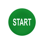 Schneider Electric - Harmony XB5 Indicatieplaat drukknop/signaallamp Gemark Kapje Zba333