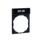 Schneider Electric - Harmony XB Tekstschild vr drukknop/signaallamp Etiket Zby2367