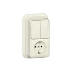 Gira - Opbouw Combinatie schakelaar/wcd comb wcd ra serie cwg opb