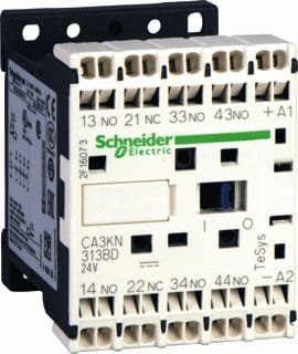 Schneider Electric - Hulprelais rel 24vdc ca4kn403bw3
