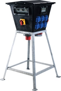 Keraf - Omega KE100 Bouwaansluitkast Bouwkast 63A