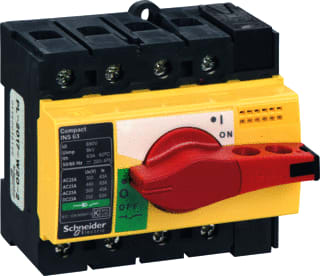 Schneider Electric - Lastscheider Comp Ins63 4P Lastschak R/G