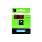 Dymo - D1 Labeltape Tape 9Mm Ro/Zw