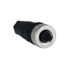 TeSensors - Ronde (industrie) connector Conn M12 4P Recht Female