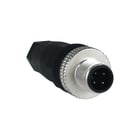 TeSensors - Ronde (industrie) connector Connector M12 4P Recht M