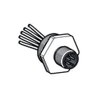 TeSensors - Ronde connector, inbouw (met kabel) S/A Chasd Xzce13M125M