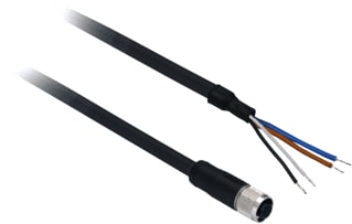 TeSensors - Preventa Sensor/actorkabel met connector Kabel Xzcp1164L2