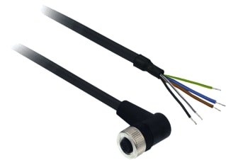 TeSensors - Sensor/actorkabel met connector Kabel Xzcp1264L5