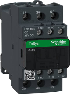 Schneider Electric - TeSys Deca Advanced Magneetschakelaar contactor 36vdc