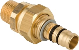 Geberit - Mepla Fitting met 2 aansluitingen 3-Dlg Kopp 50X3/2Bui