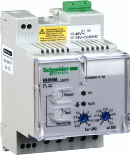 Schneider Electric - Verschilstroom-relais Rh99M 12-24Vac/12-48Vdc 30A