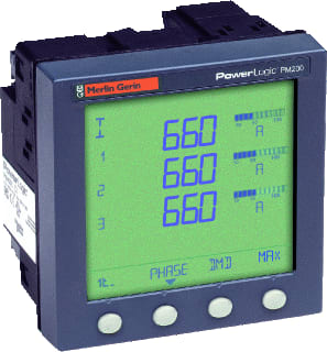 Schneider Electric Merlin Gerin - Multifunctionele paneelmeter multimeter pm200pmg