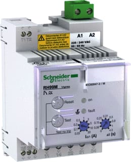 Schneider Electric - Verschilstroom-relais Rh99M 12-24Vac/12-48Vdc