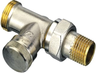 Danfoss - RLV Radiatorvoetventiel 15 Recht Buiten Draad