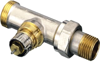 Danfoss - RA-N Radiatorafsluiter 15 Recht Bui.Drd