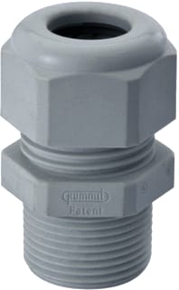 Hummel - HSK-K Wartel kabel-/buisinvoer Ritl M25 Grijs Lange Tap