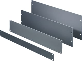 Rittal - EL Frontplaat voor kast/lessenaar Blpl 19I Alu 12He Ds3