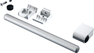 Rittal - SZ Componenten v deur v kast/lessenaar Handgreepset Ral7035