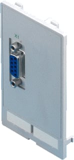 Rittal - SZ Comp. v. uitbouw kast/lessenaar interface mod d-sub 9