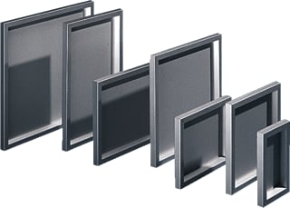 Rittal - FT Deur/bed.-tableau vr kast/lessenaar Bedientabl 377X377X34