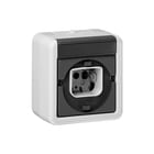 Gira - Spatwaterdicht opbouw Lichtsignaaleenheid Lichtsignaal Glimlp St Wd