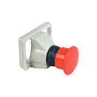 Schneider Electric - TeSys K Drukknop frontelement (paddestoel) Nood-Uit Kn Gv2K011 Rood
