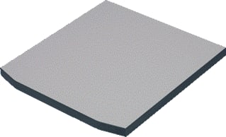 Rittal - IW Comp. v. uitbouw kast/lessenaar Werkbl 1000X895 Gesl