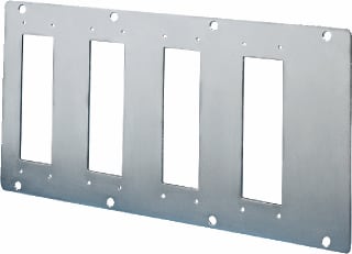 Rittal - TS Invoerplaat sparing kast/lessenaar moduulpl 16pol 4uitsp