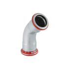 Geberit - Mapress C-staal Fitting met 2 aansluitingen Mapr.Bocht 45Gr C/St 18 Mm