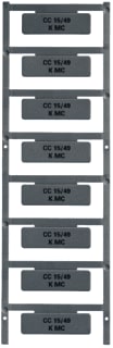 Weidmüller - Tekststrookblad CC15/49KMCSDR DS8