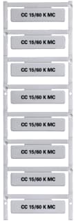 Weidmüller - Tekststrookblad CC15/60KMCSDR DS8