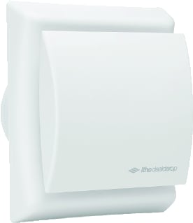 Itho Daalderop - Muurinbouwventilator Bad/Toiltvent Wit Timer