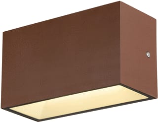 SLV - Sitra Plafond-/wandarmatuur M Wl U/D Roest 3/4K