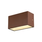 SLV - Sitra Plafond-/wandarmatuur M Wl U/D Roest 3/4K