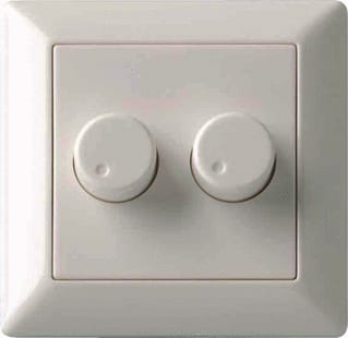 Lumiko - Duo Bed.element / centr.pl. schakelmat. Klem Lumiko Jg-W Afd Dimm