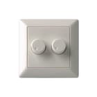 Lumiko - Duo Bed.element / centr.pl. schakelmat. Klem Lumiko Jg-W Afd Dimm