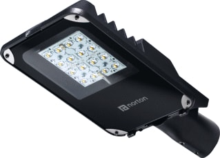 Norton - KFA LED Kofferarmatuur Straat- en pleinverlichtingsarm. 72-Amber 2700 Ant
