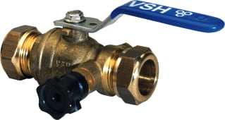 VSH - Super K2340 Kogelafsluiter Kogelkraan 2Xknel 12Mm
