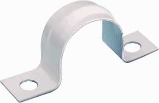 JMV - Zadel Staal Beug 38Mm Wit Ds75