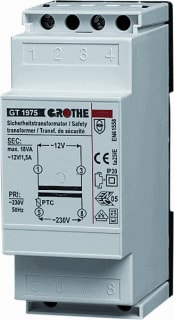 Grothe - Beltransformator Trafo Gt1975 1,5A
