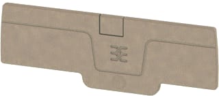 Weidmüller - Eindplaat rijgklem DS50