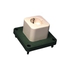 ABB - Hafobox 3640 S Deksel voor opbouwdoos wand/plafond Deksel Groen 1-Voudige Wcd
