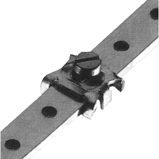 NVent ERIFLEX - TCB getapterail Railkoper Aardrail Tcb 12X4Mm