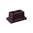 ABB - Hafobox 3611 S Deksel voor opbouwdoos wand/plafond Deksel 3611 2-V Wcd Rood