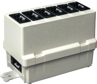 ABB - Contactdooscombinatie DEKSEL WINSTE 6X3-P +