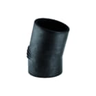 Geberit - Silent-db20 Fitting met 2 aansluitingen Pe Silent Bocht 15Gr 90