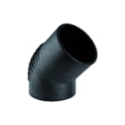 Geberit - Silent-db20 Fitting met 2 aansluitingen Pe Silent Bocht 45Gr 110