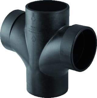 Geberit - Silent-db20 Fitting met 4 aansluitingen Pe Silent Dub.T-St 310102