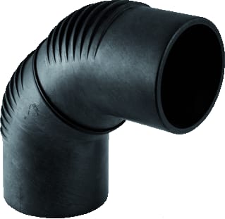 Geberit - Silent-db20 Fitting met 2 aansluitingen Pe Silent Bocht 88,5Gr 75